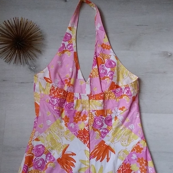 LILLY PULITZER Nightlife Fire Fly dress glow dark - Picture 9 of 16